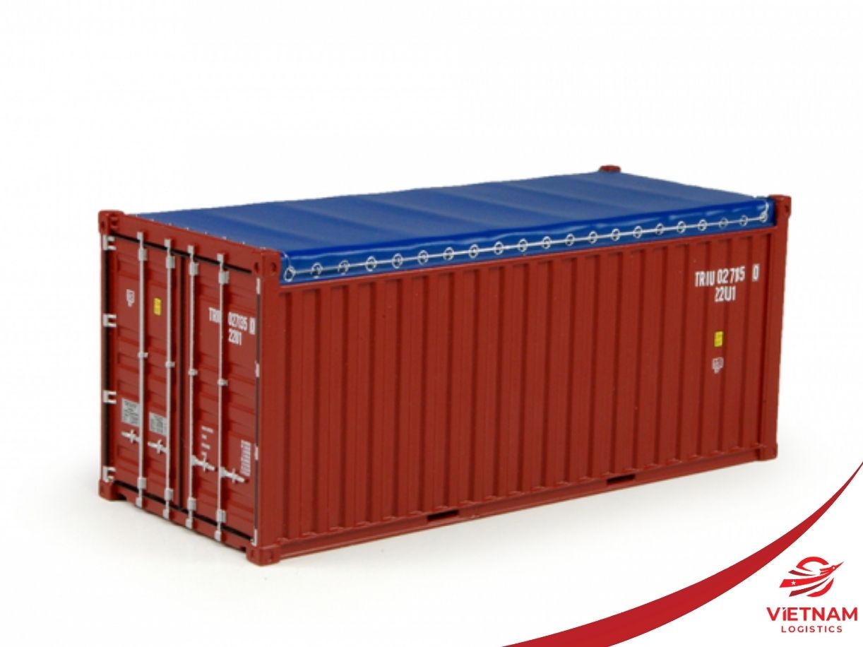 Container mở nóc (Open top container)